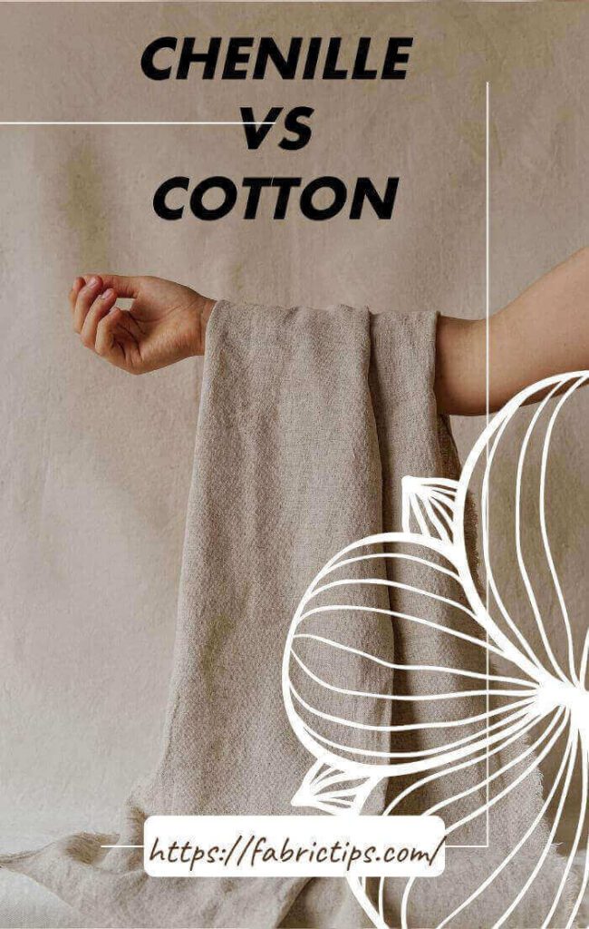 Chenille Vs Cotton