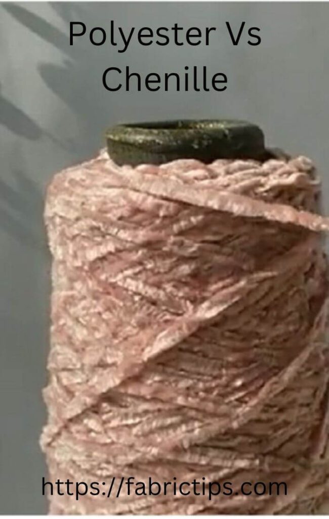 polyester vs chenille