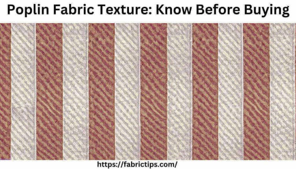 Poplin Fabric Texture