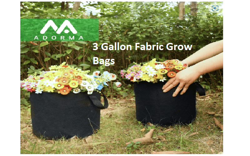 3 Gallon Fabric Grow Bags