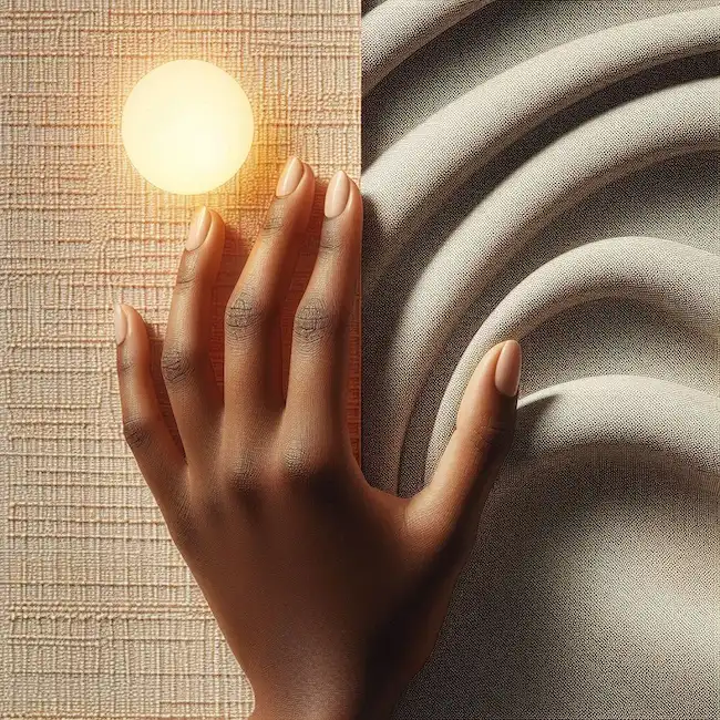 canvas vs synthetic outdoor fabrics comparison showing breathability and texture differences