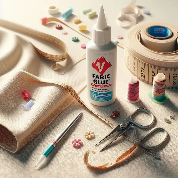 fabric glue versus sewing comparison for no sew repairs and hemming