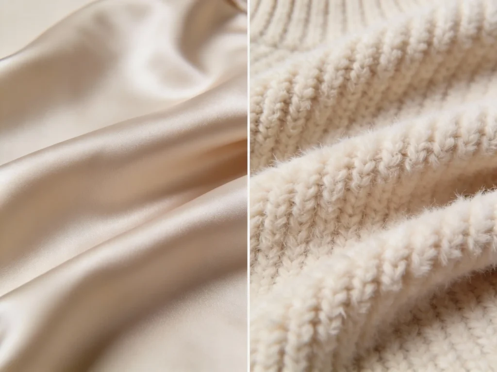polyester vs acrylic fabric texture comparison for synthetic fabrics